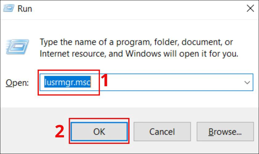 Đổi tên máy tính Win 10 bằng Local Users and Groups