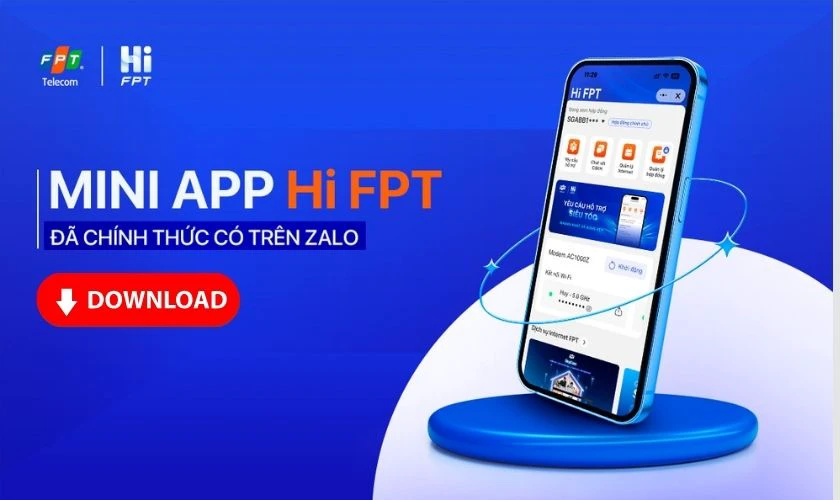 Tải và cài đặt app Hi FPT về máy