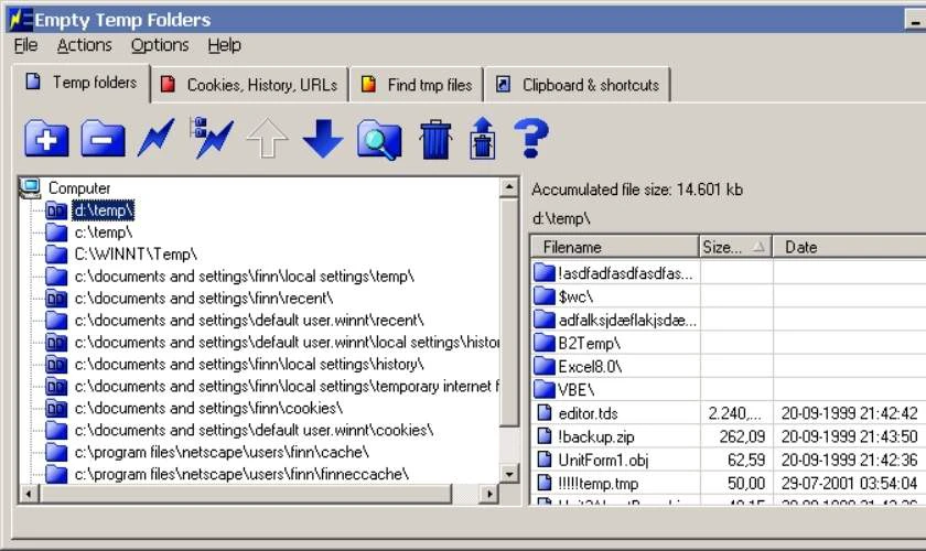Empty Temp Folder