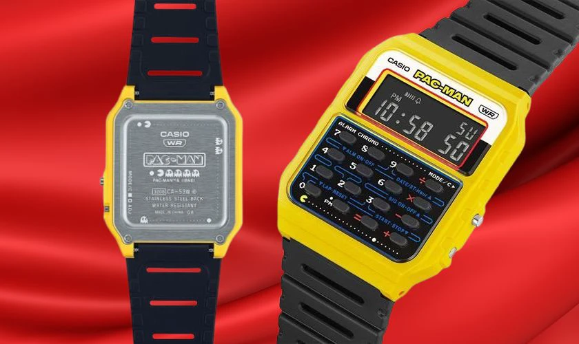 CASIO Pacman 34.4 mm Unisex CA-53WPC-1BDR