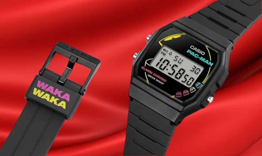 CASIO Pacman 35.2 mm Unisex F-91WPC-1ADR