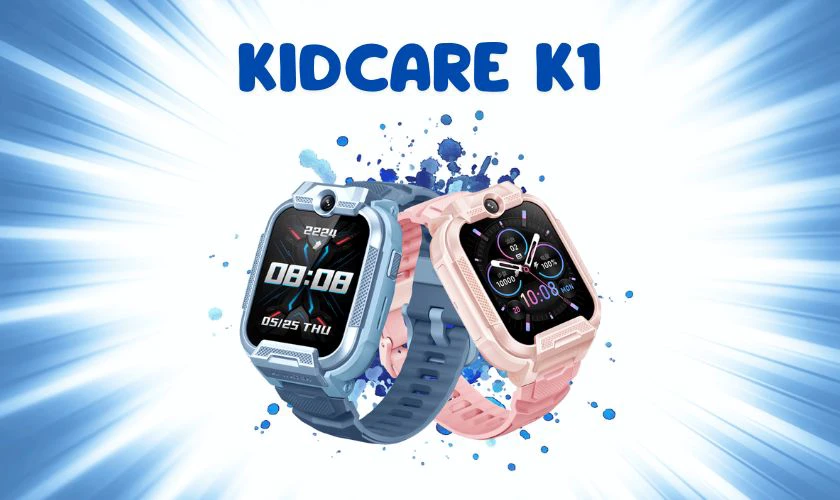 Kidcare K1 là chiếc đồng hồ thông minh được thiết kế dành riêng cho các bé cấp 1