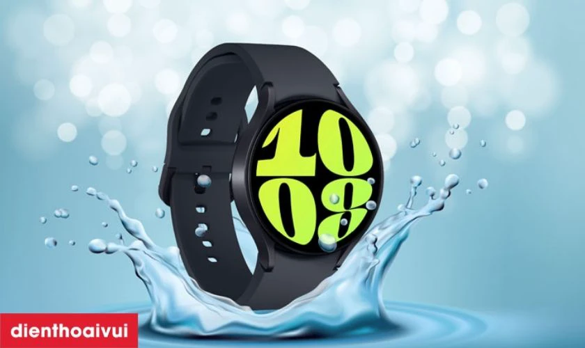 Đồng hồ thông minh Samsung có khả năng chống nước không?
