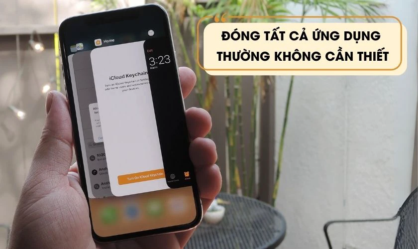 Có cần thiết đóng tất cả ứng dụng trên iPhone?