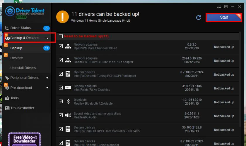 Cách sao lưu và phục hồi Driver Bluetooth Win 10 nhanh