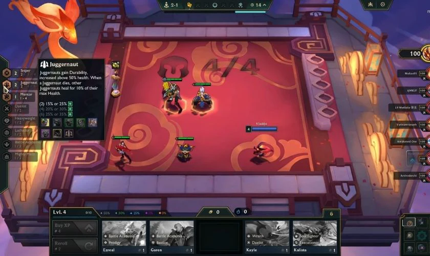 Cách chơi đội hình Bắn Tỉa ĐTCL đầu trận