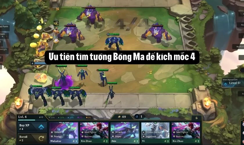 Cách chơi đội hình Bóng Ma ĐTCL mới nhất - Đầu game