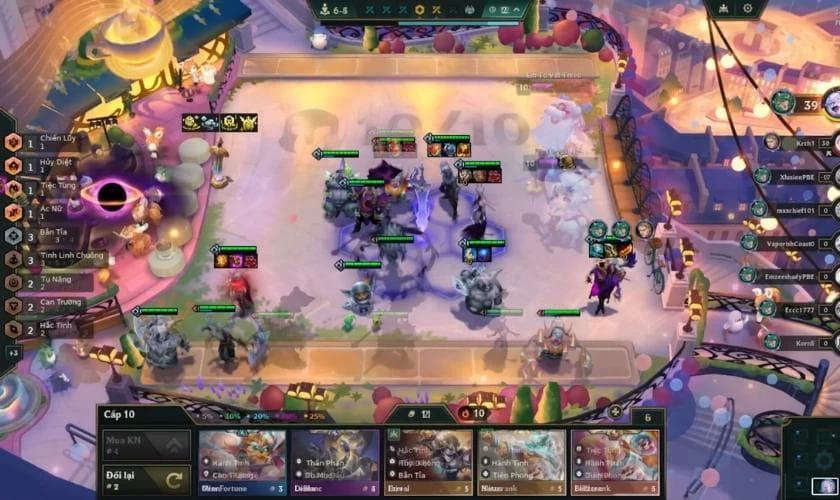 Kinh nghiệm chơi đội hình cho game thủ