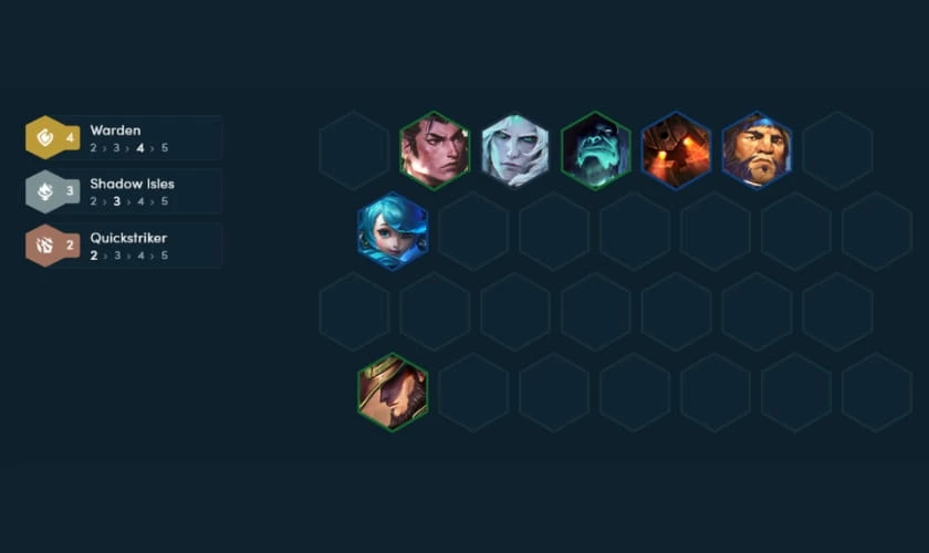 DTCL Đảo Bóng Đêm cách chơi