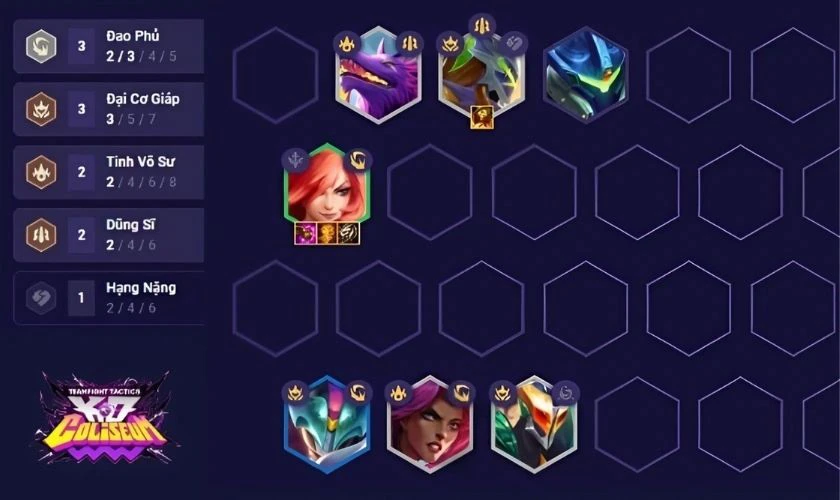 Cách chơi đội hình Đao Phủ ĐTCL mùa 15 - Giữa game