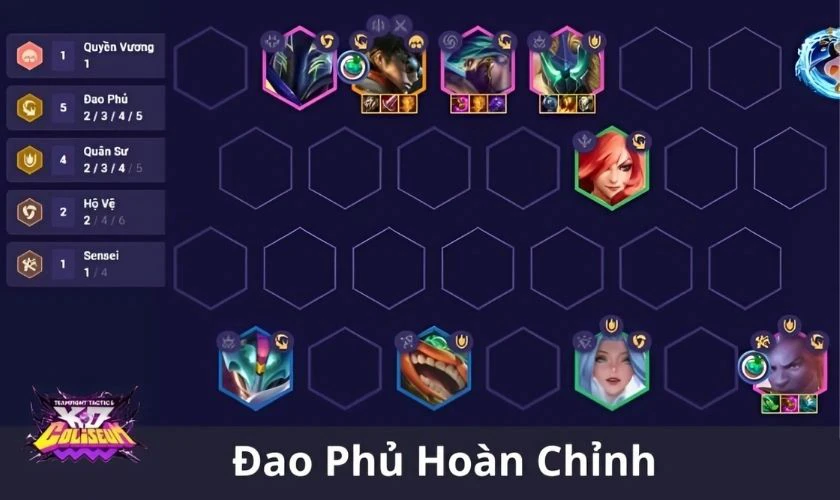 Cách chơi đội hình Đao Phủ ĐTCL mùa 15 - Cuối game