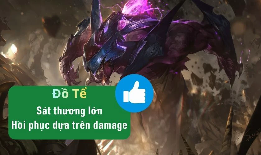 Đồ Tể sở hữu lượng sát thương vật lý rất lớn