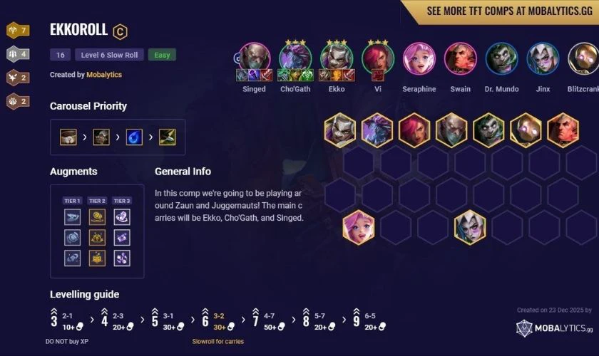 Cơ chế tộc Ekko trong DTCL mùa mới nhất