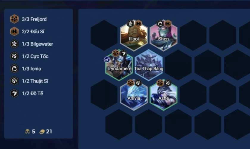 Cách chơi đội hình Freljord DTCL mùa 16