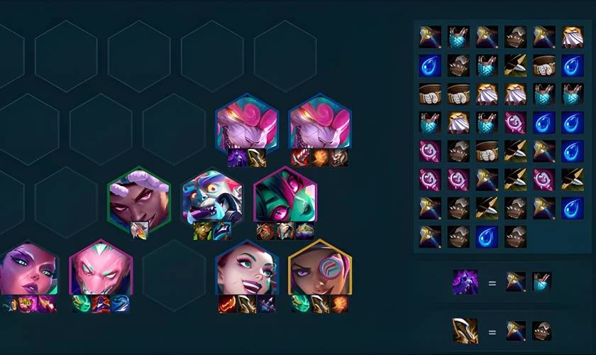 Trang bị cần thiết cho các chủ lực chơi đội hình Quỷ Đường Phố ĐTCL