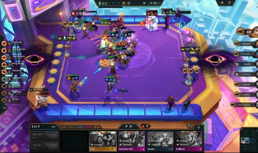 Đội hình Rhaast Lệch Chuẩn sở hữu sức mạnh nhờ khả năng cộng dồn chỉ số từ nhiều tộc/hệ