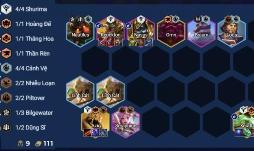 DTCL Shurima cách chơi