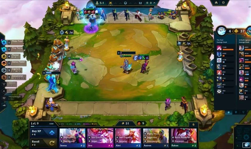 Đội hình Thánh Ra Vẻ sở hữu sức mạnh ổn định nhờ khả năng gây sát thương liên tục