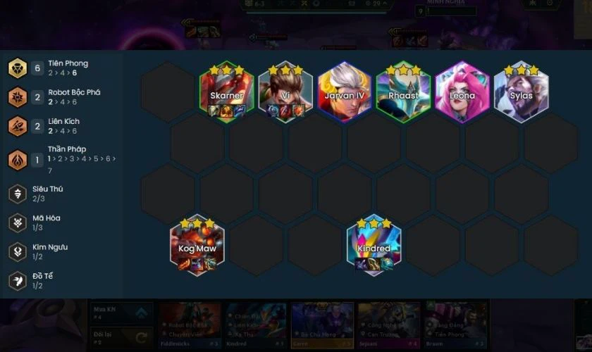 Trang bị cần thiết cho các chủ lực chơi đội hình