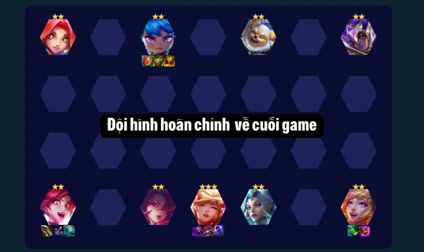 Cách chơi đội hình Vệ Binh Tinh Tú ĐTCL mới nhất - Cuối trận