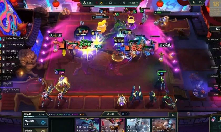 Cách chơi đội hình Zac Dạng Thể Hoàn Hảo DTCL ở cuối trận