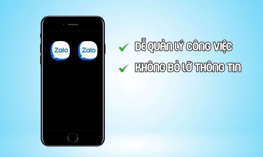 Dùng 2 Zalo trên iPhone có lợi ích gì?