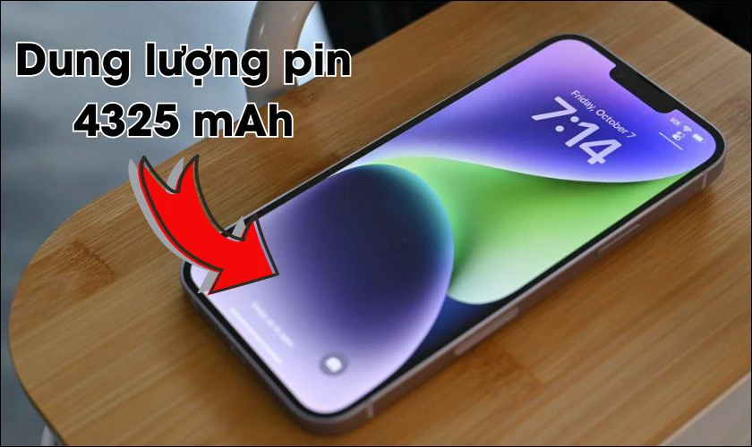 Dung lượng pin iPhone 14 Plus