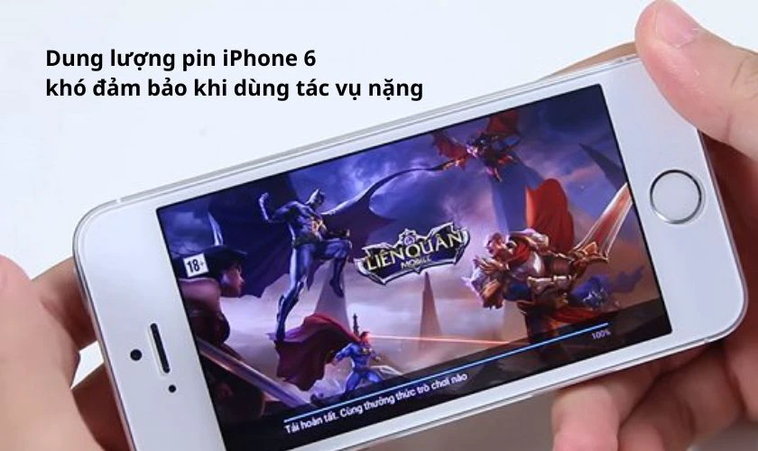 Dung lượng pin iPhone 6 có đáng mua không?