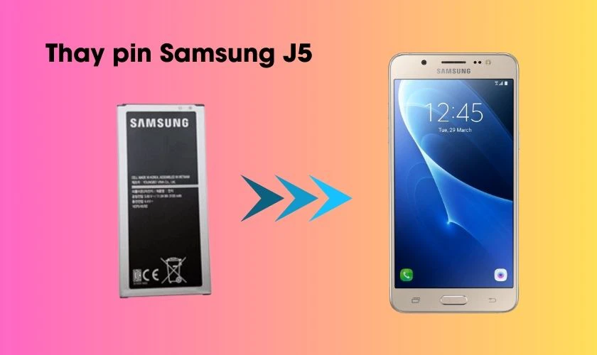 Khi nào nên thay pin Samsung J5