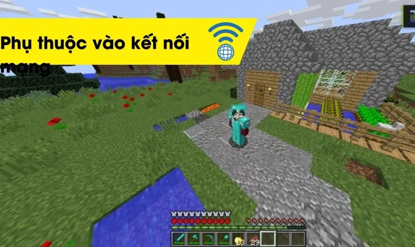 Hiệu năng phụ thuộc vào kết nối trình duyệt và tốc độ Internet