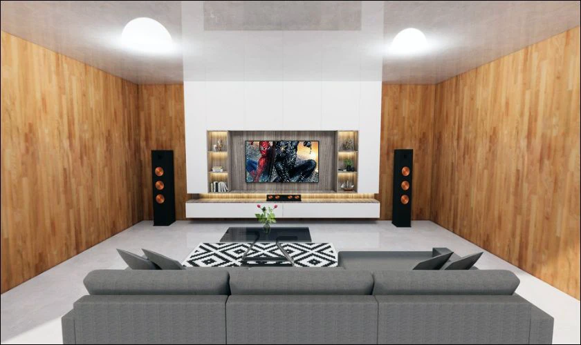 Không gian phòng có ảnh hưởng nhất định đến echo trong loa