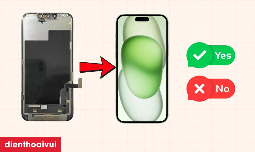 Có nên ép cổ cáp màn hình iPhone 15 Plus không?