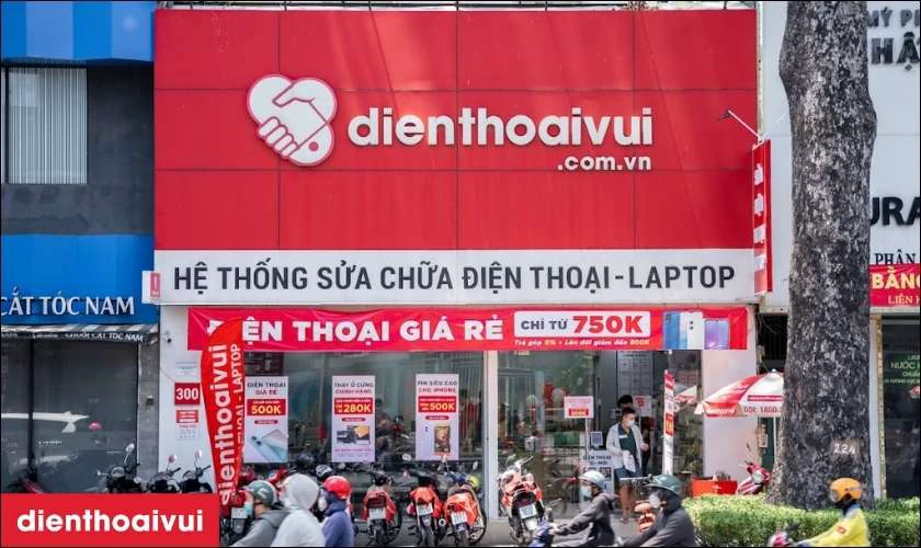 Dịch vụ sửa chữa điện thoại chính hãng, lấy liền tại Điện Thoại Vui