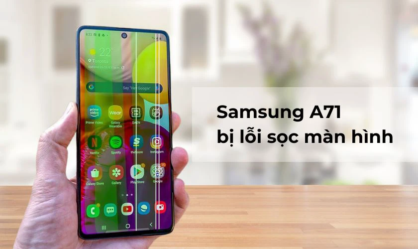 Khi nào nên ép cổ cáp màn hình Samsung Galaxy A71