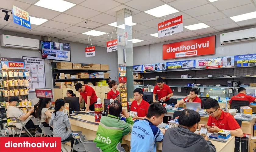 Quy trình làm việc chuyên nghiệp tại Điện Thoại Vui