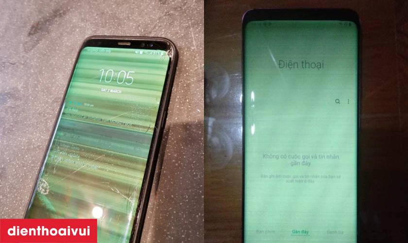 Hư cổ cáp dẫn để lỗi hiển thị màn hình