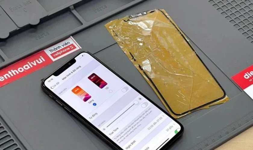 Ép kính iPhone Đồng Nai