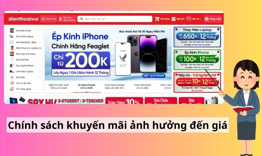 Chính sách khuyến mãi và thời điểm ép kính ảnh hưởng trực tiếp đến chi phí ép kính