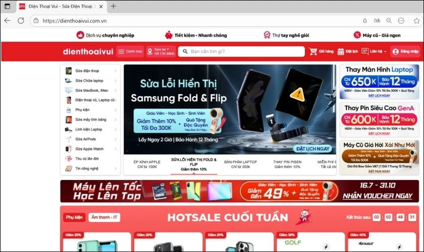 Khi gặp lỗi ERR_CONNECTION_REFUSED, thử trình duyệt khác