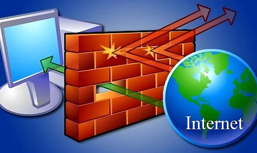 Tường lửa/Antivirus chặn kết nối