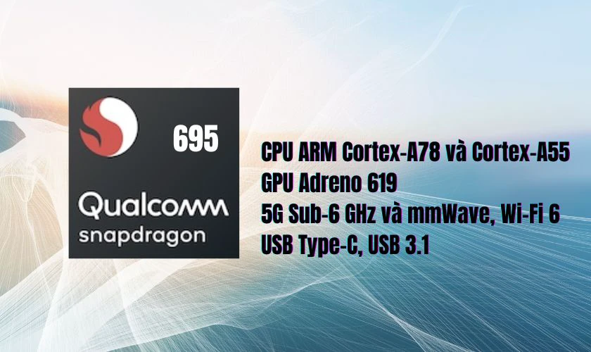 Snapdragon 695 là chip gì?