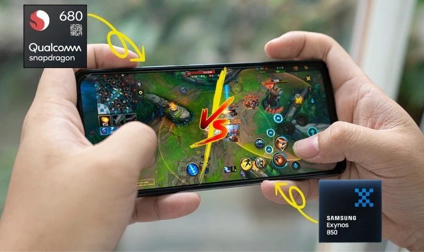 Chip nào có thể chơi game mobile