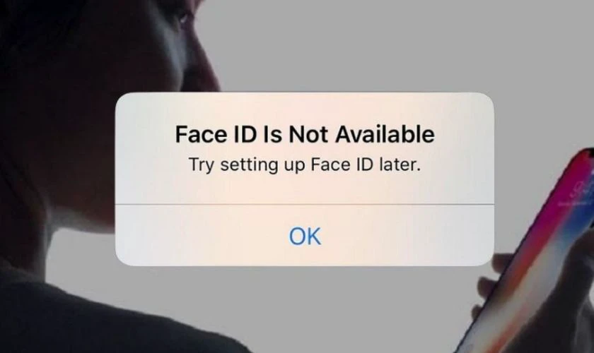 Nguyên nhân Face ID không khả dụng
