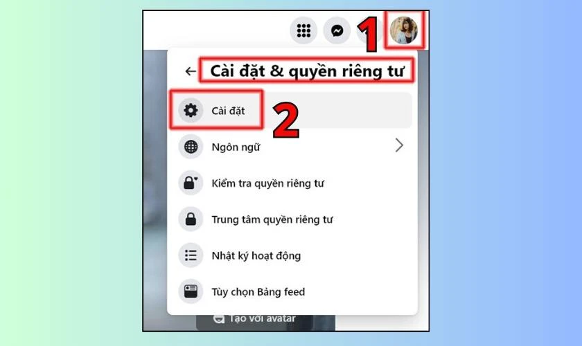Đăng nhập Facebook trên máy tính bằng tên người dùng