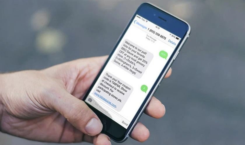Đảm bảo điện thoại đang dùng có thể nhận được SMS