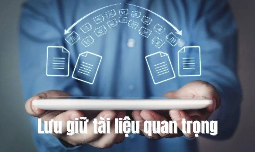 File Scan giúp lưu giữ tài liệu quan trọng