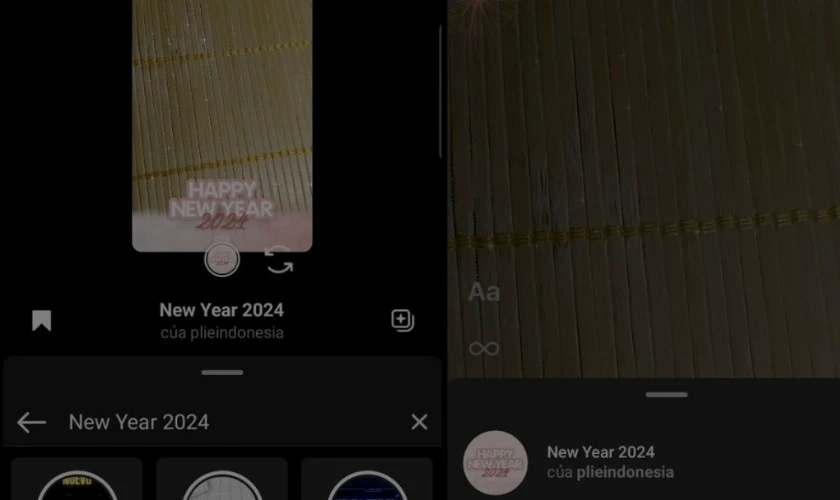 Filter Tết Instagram New Year 2024
