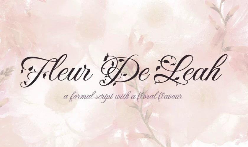 Font chữ 2/9 viết tay nét thanh nét đậm