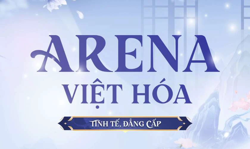 Font chữ 20/10 Việt hóa đẹp - ARENA