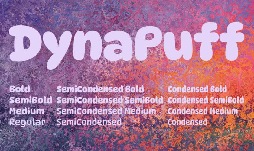 Font SVN DynaPuff Việt hóa